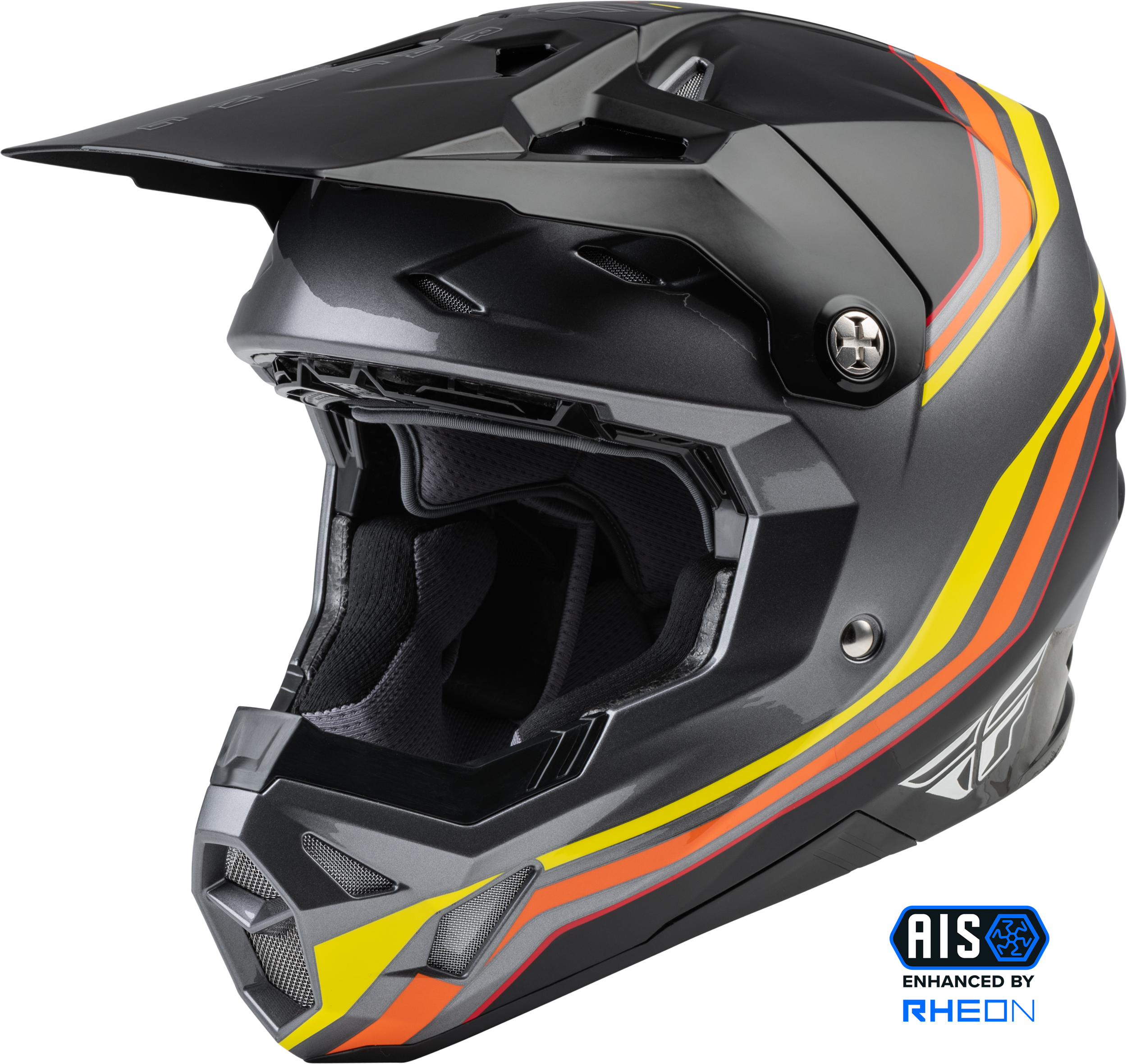 FORMULA CP S.E. SPEEDER HELMET BLACK/YELLOW/RED XL