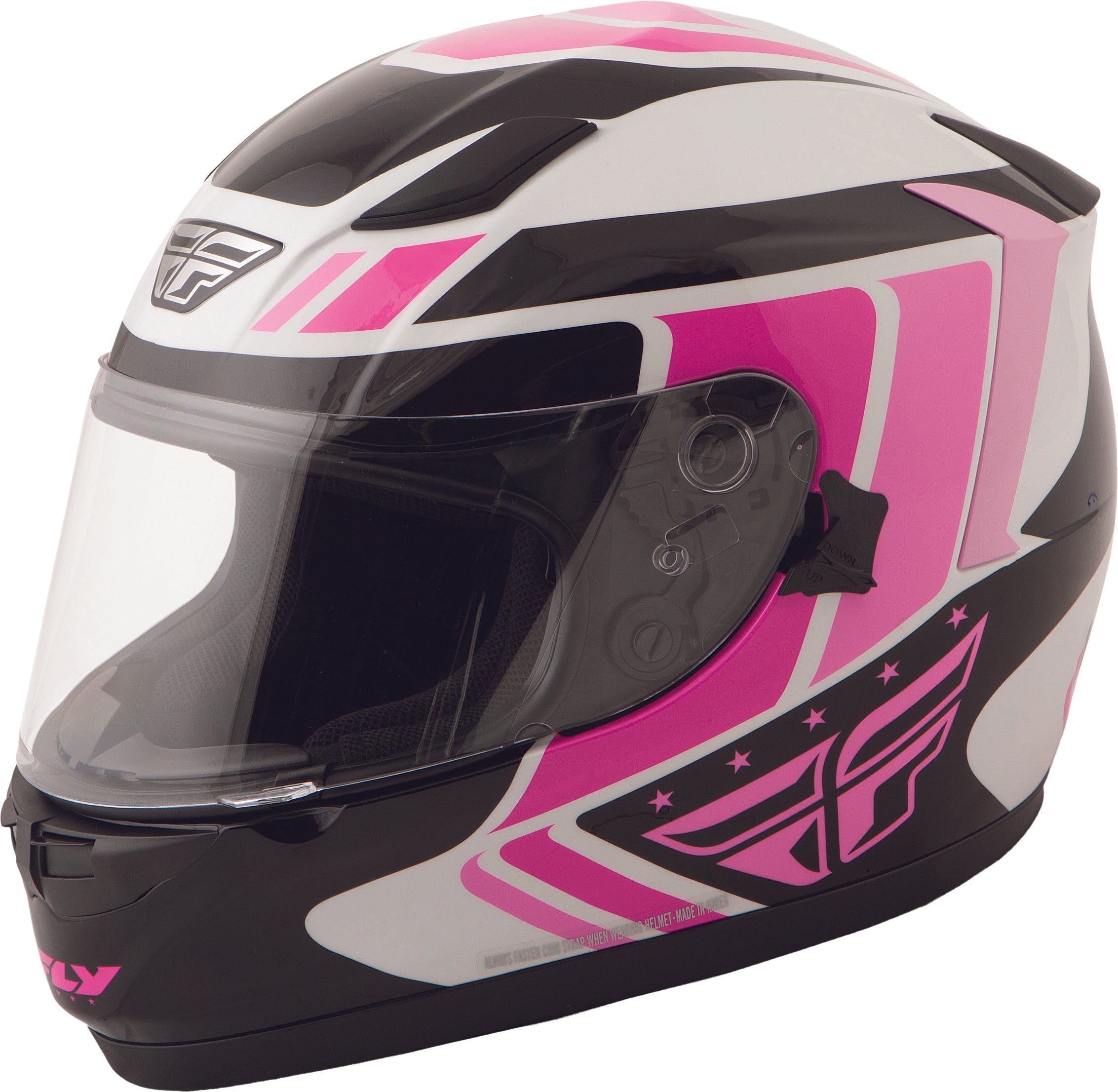 CONQUEST RETRO HELMET PINK/BLACK/WHITE SM