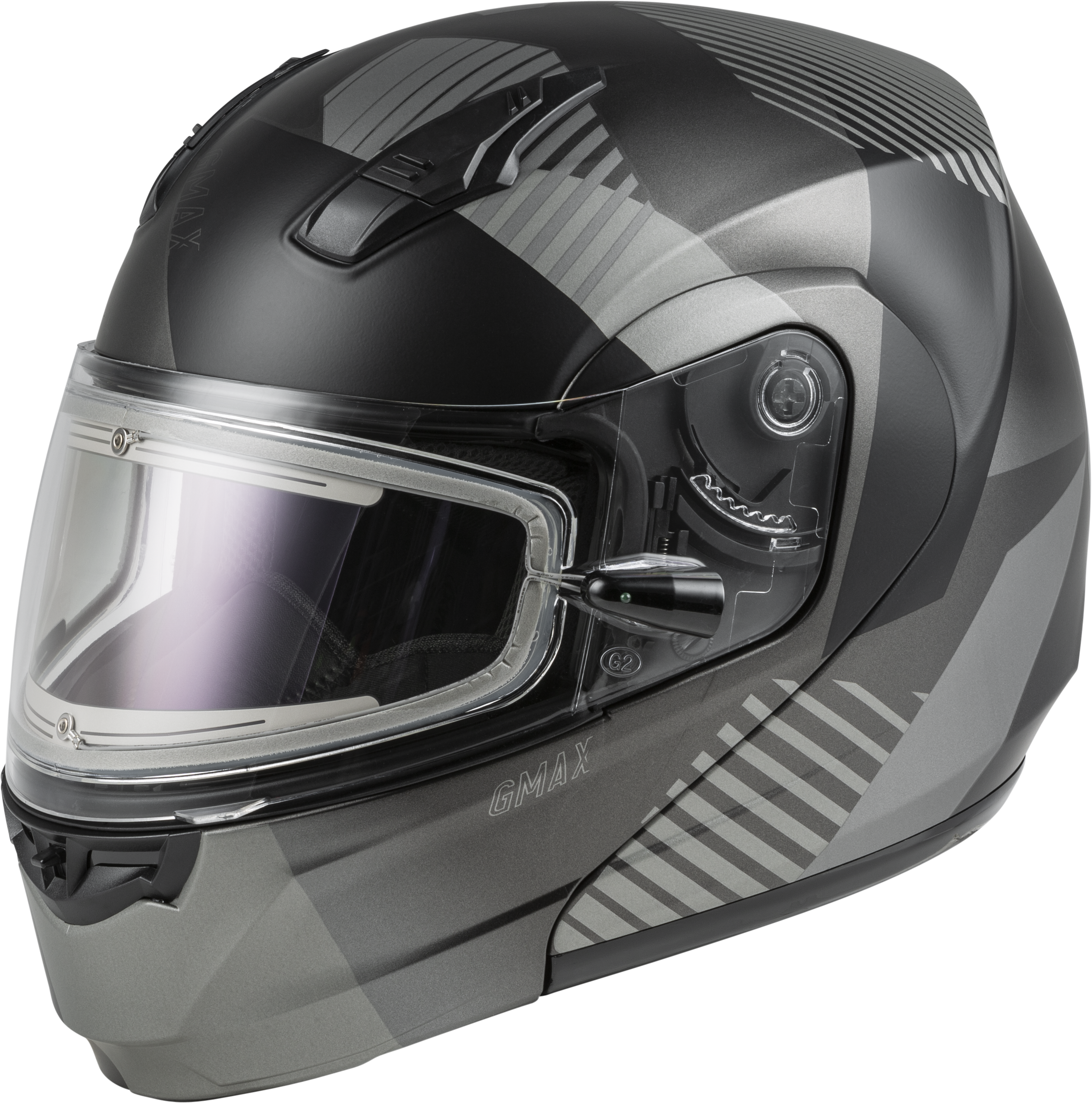 MD-04S MODULAR RESERVE W/ELEC SHIELD MATTE DARK SIL/BLACK 3X