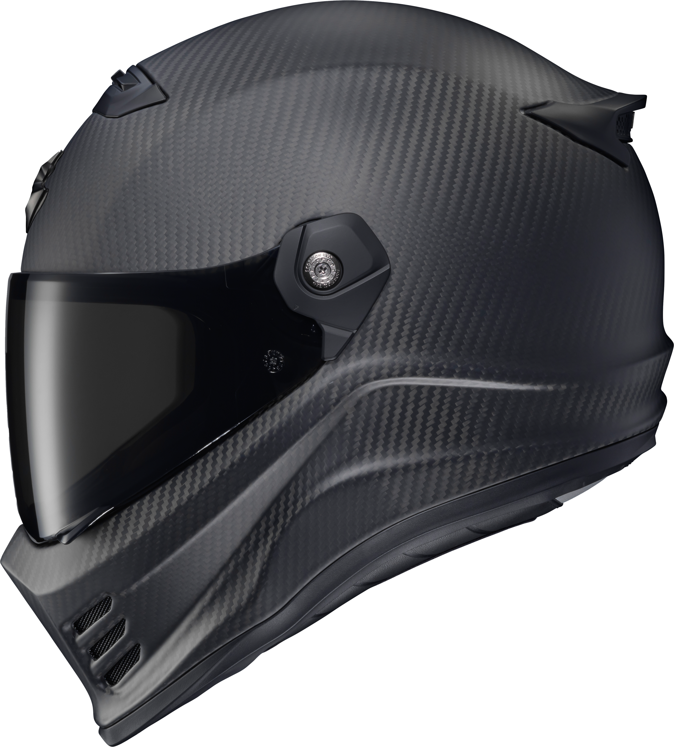 COVERT FX CARBON FULL FACE HELMET MATTE BLACK SM