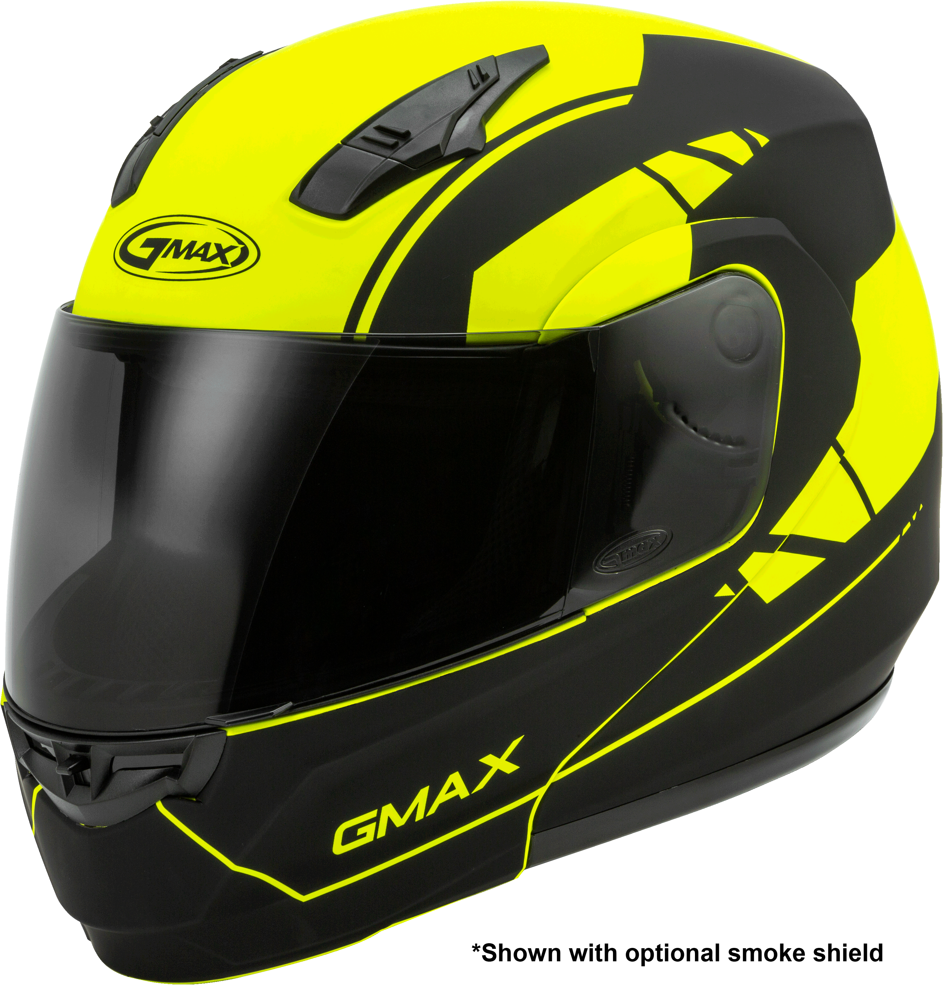 MD-04 MODULAR ARTICLE HELMET MATTE HI-VIS/BLACK SM