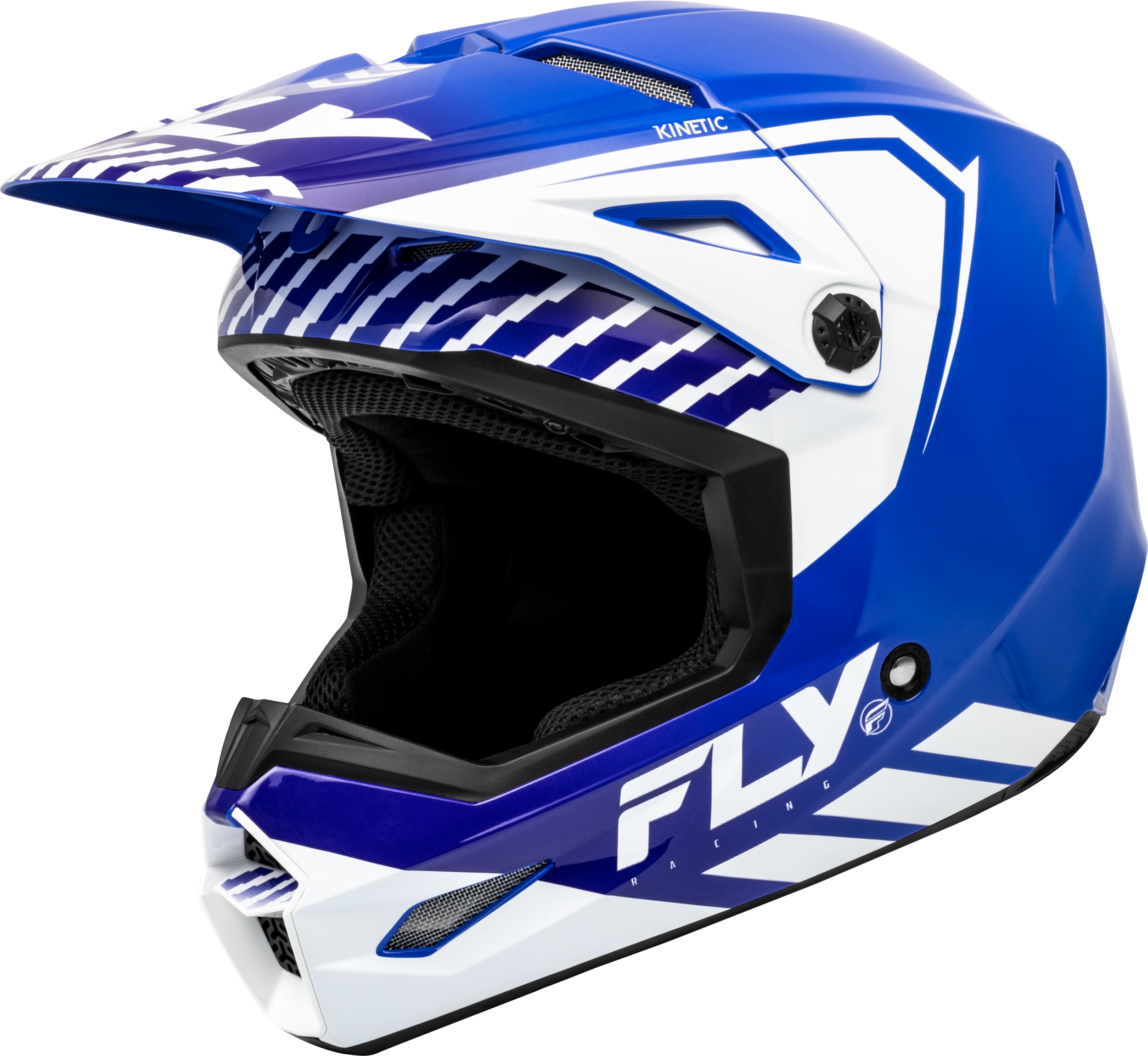 KINETIC MENACE HELMET BLUE/WHITE XS