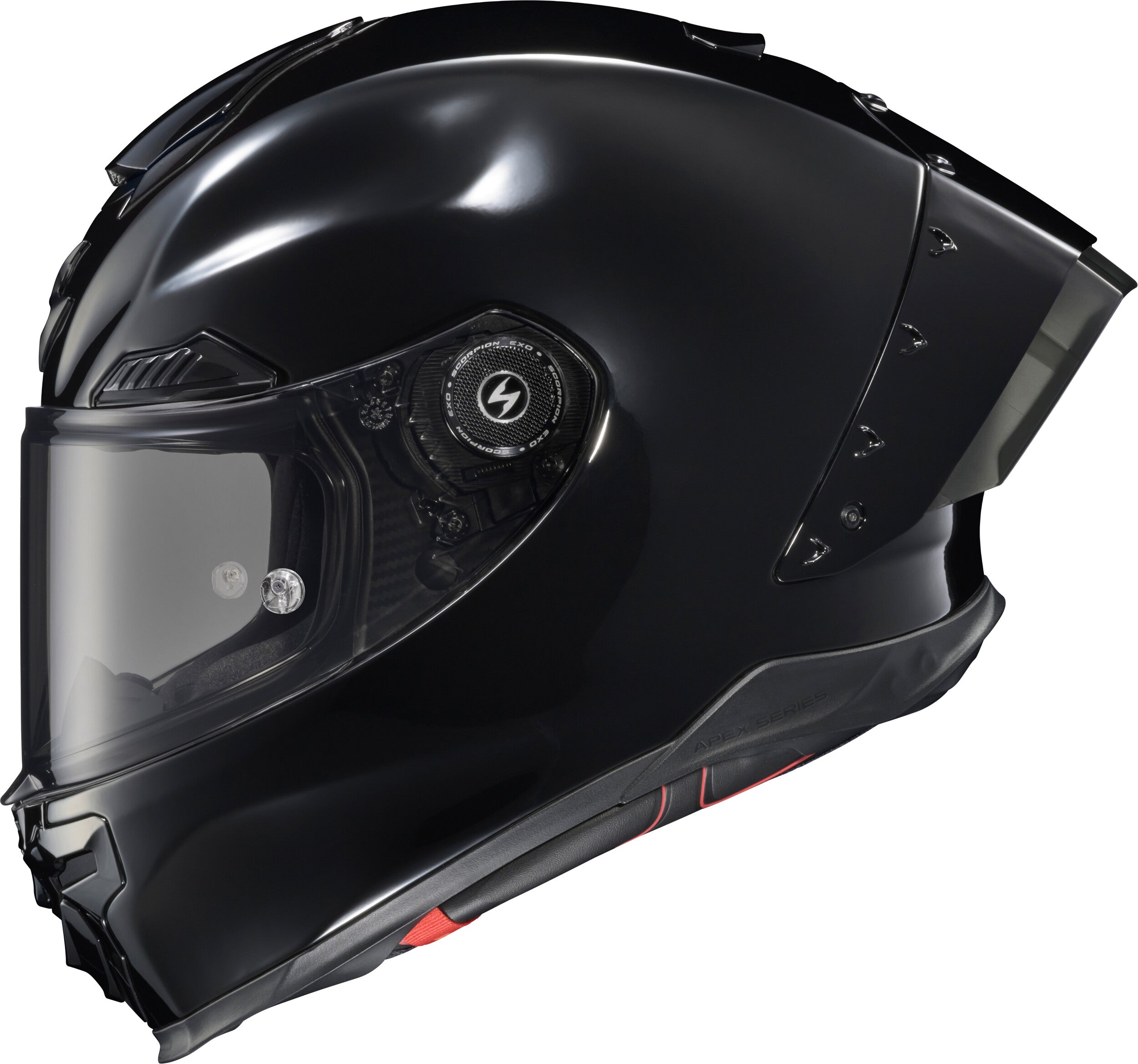 APEX EXO-WARP FULL FACE HELMET GLOSS BLACK MD
