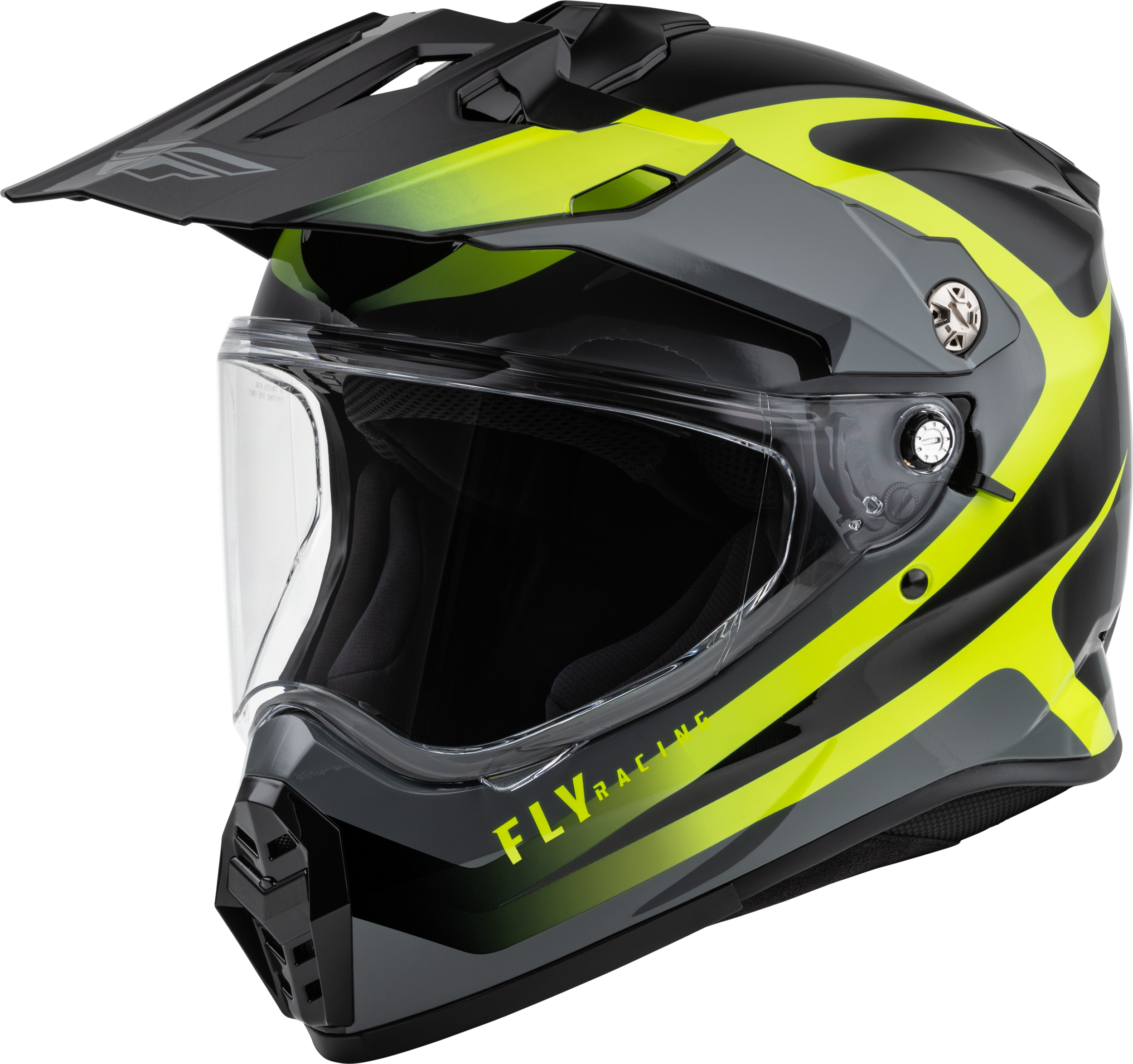 TREKKER PULSE HELMET BLACK/HI-VIS SM