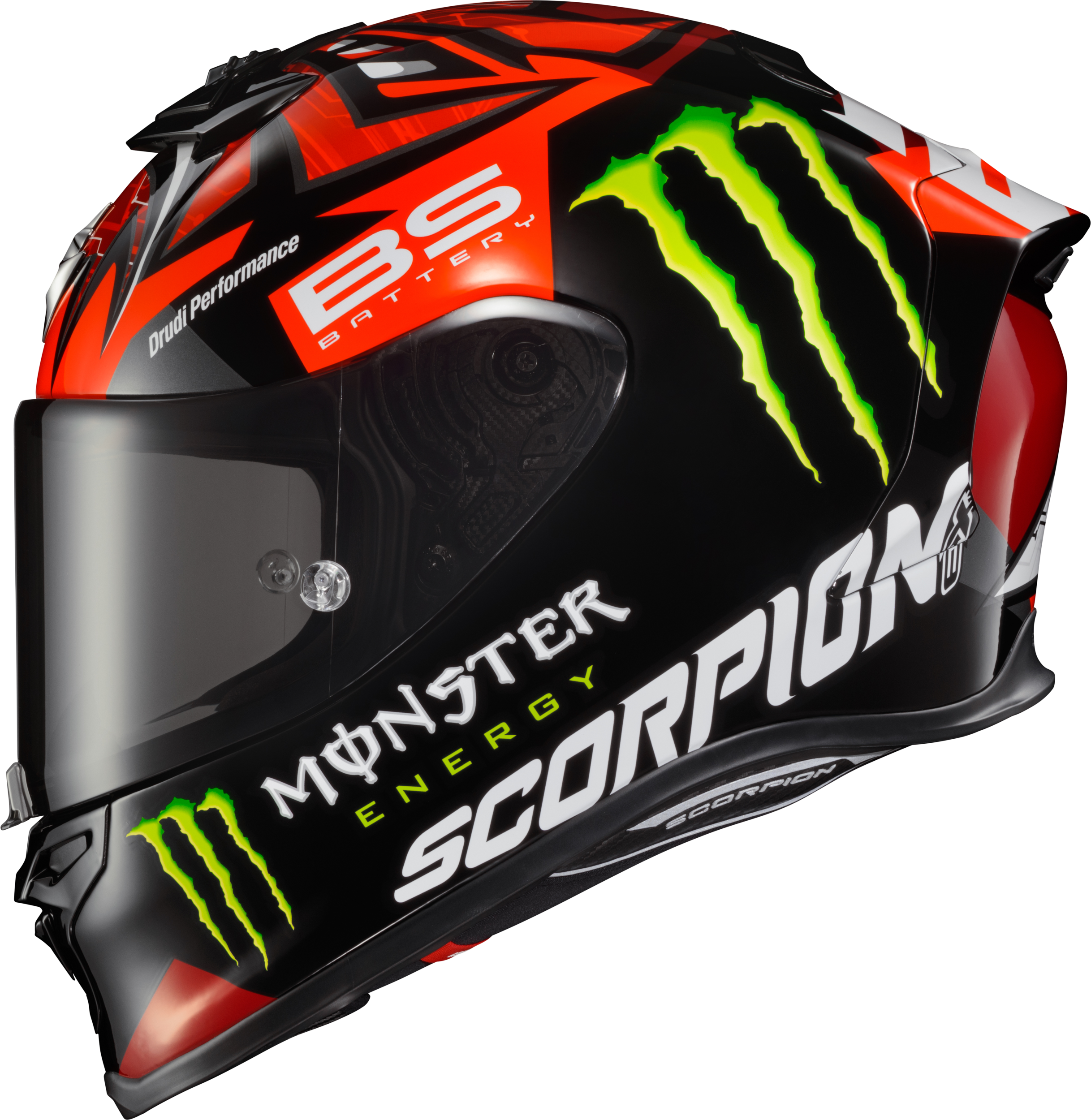 EXO-R1 AIR HELMET QUARTARARO MONSTER REPLICA BLACK 2X