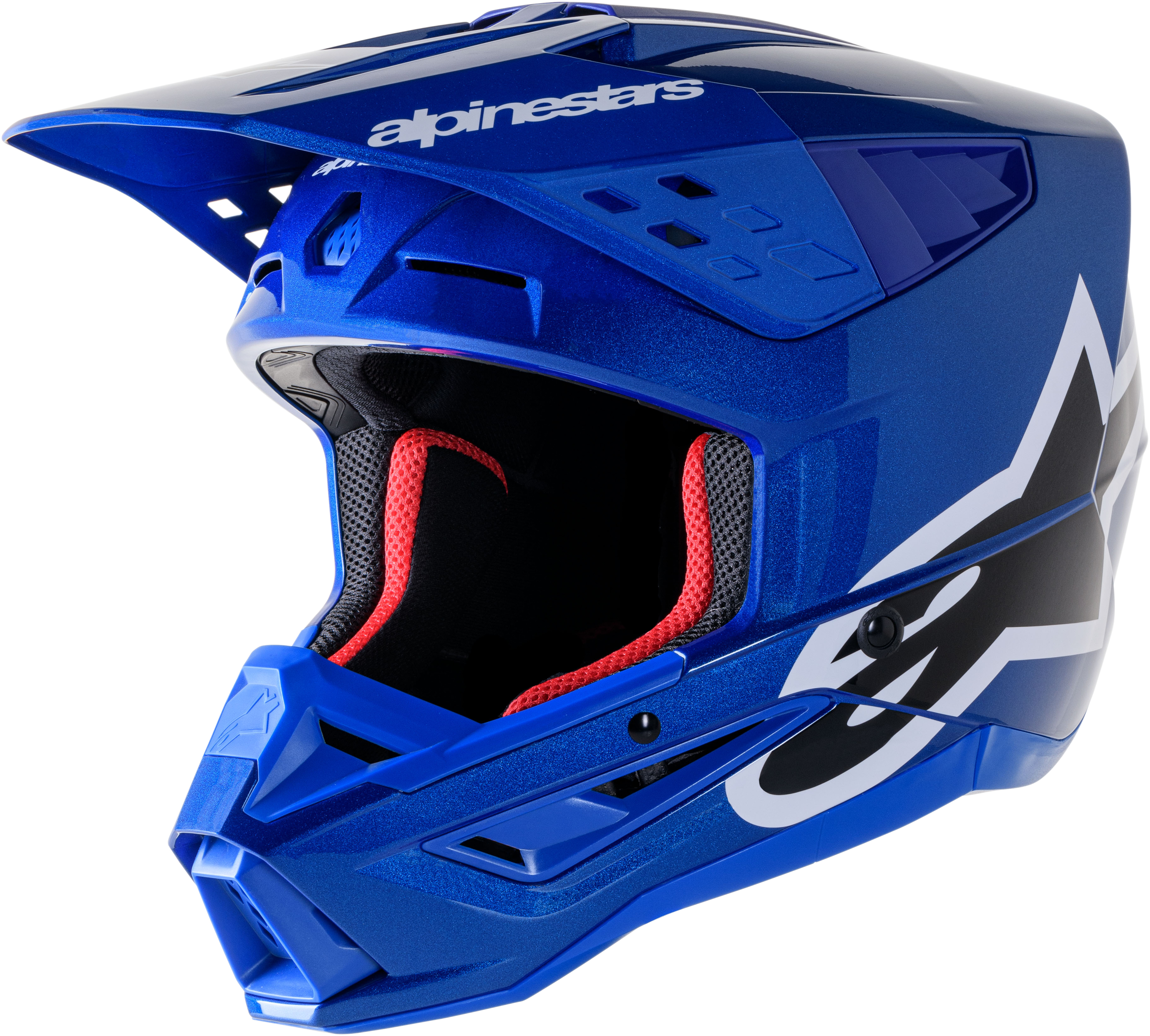S-M5 CORP HELMET BLUE GLOSSY XS