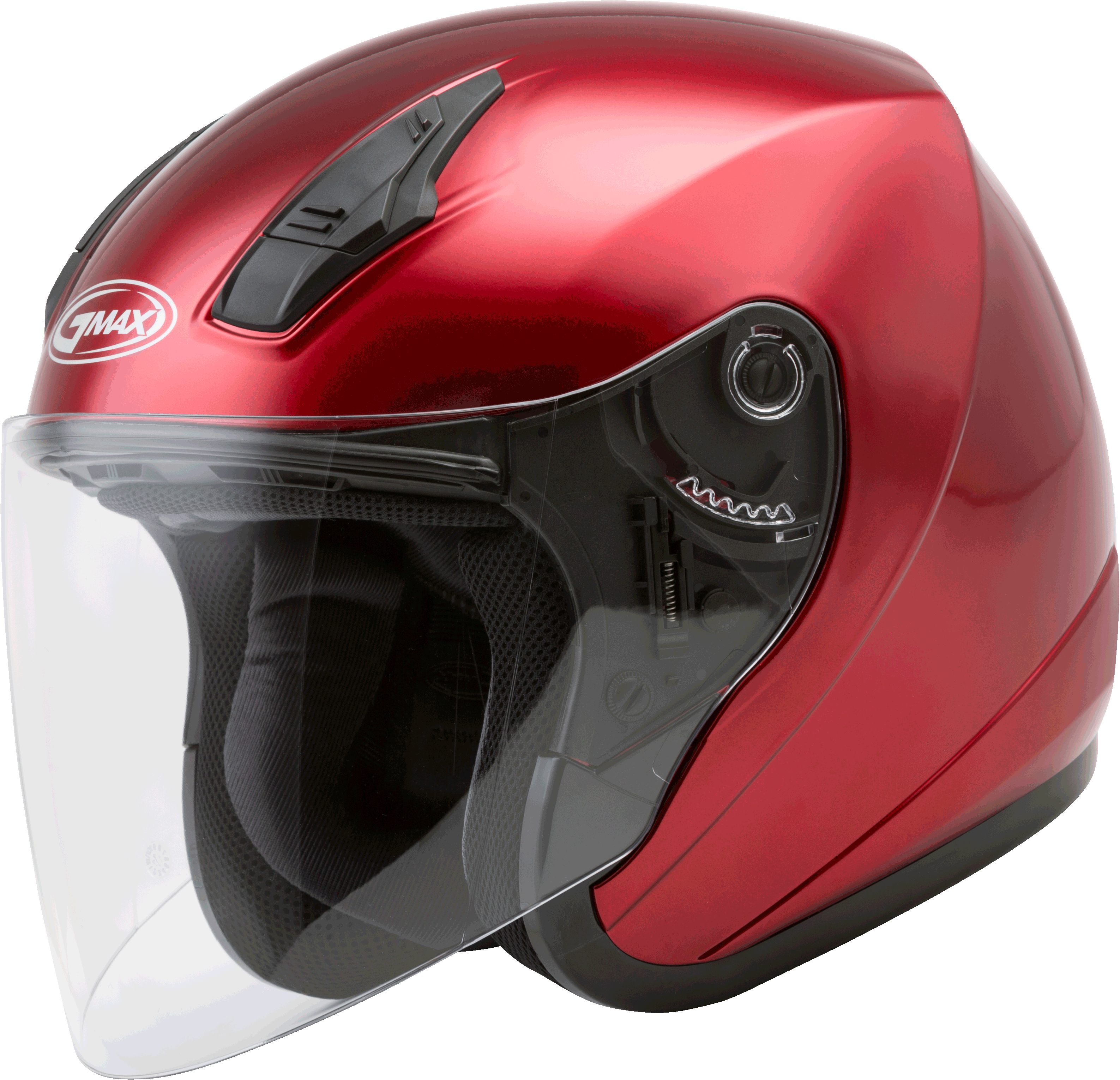 OF-17 OPEN-FACE HELMET CANDY RED 3X