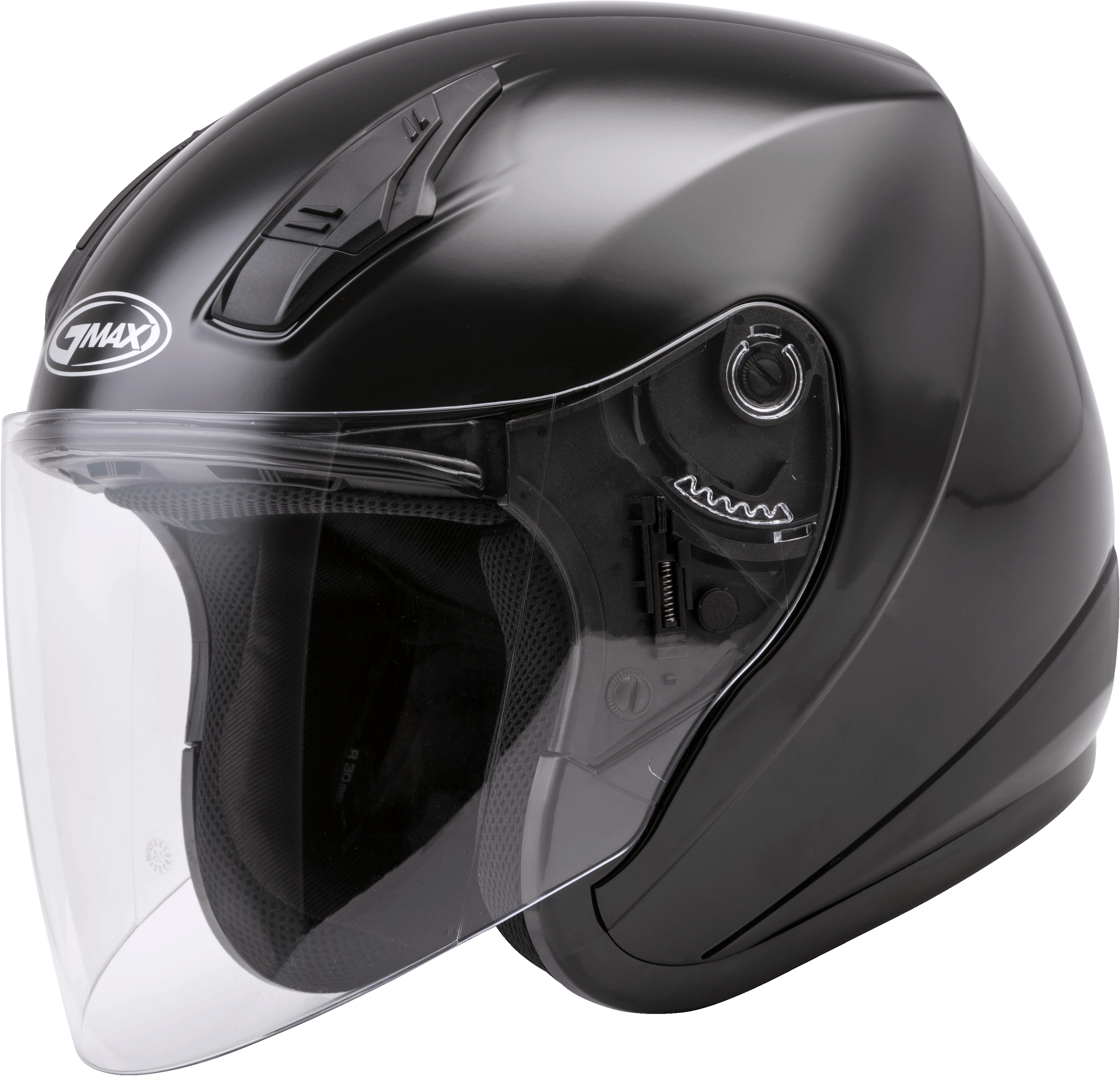 OF-17 OPEN-FACE HELMET BLACK XL