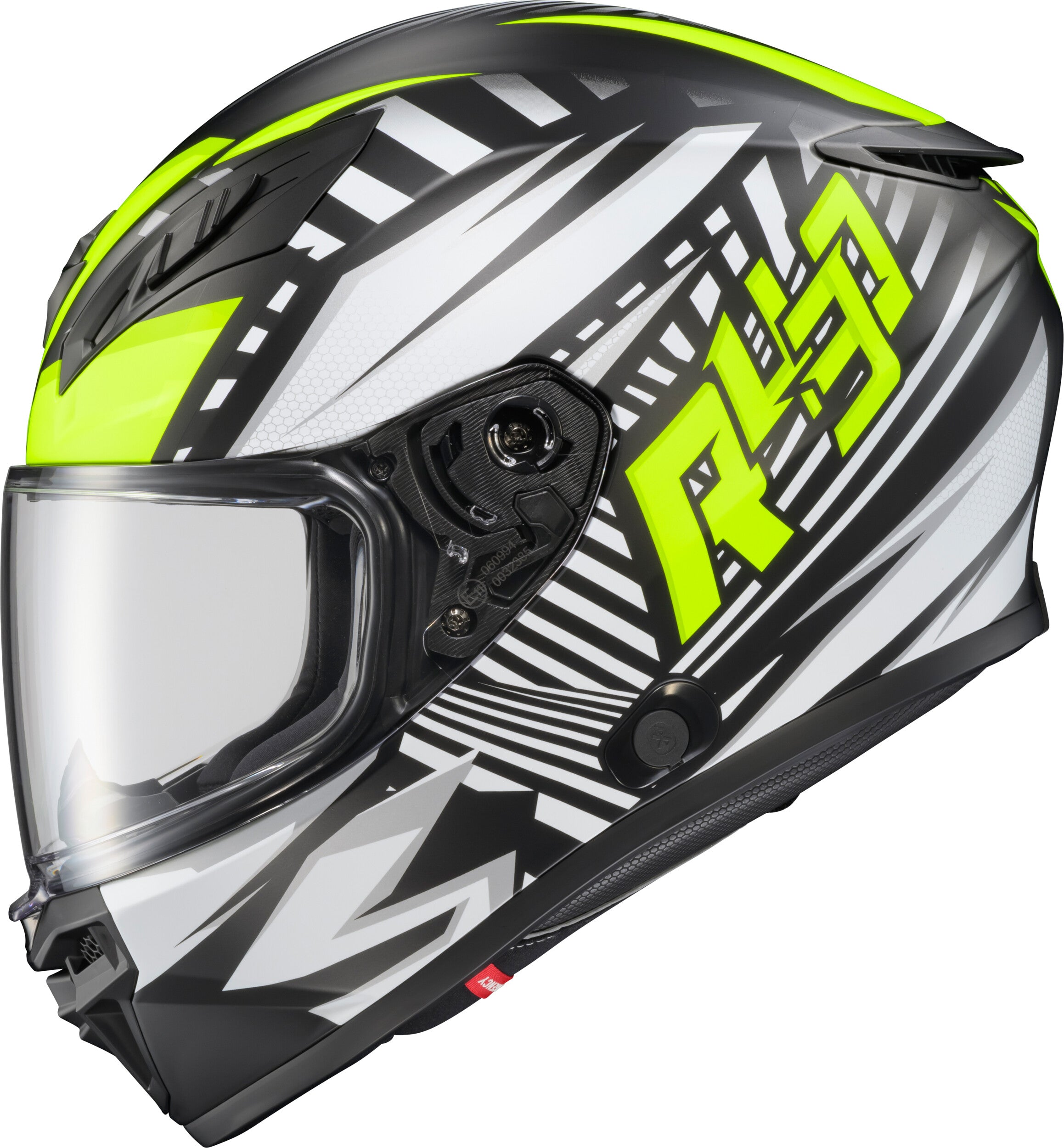 EXO-R430 FULL-FACE HELMET HEAD TRIP HI-VIZ LG