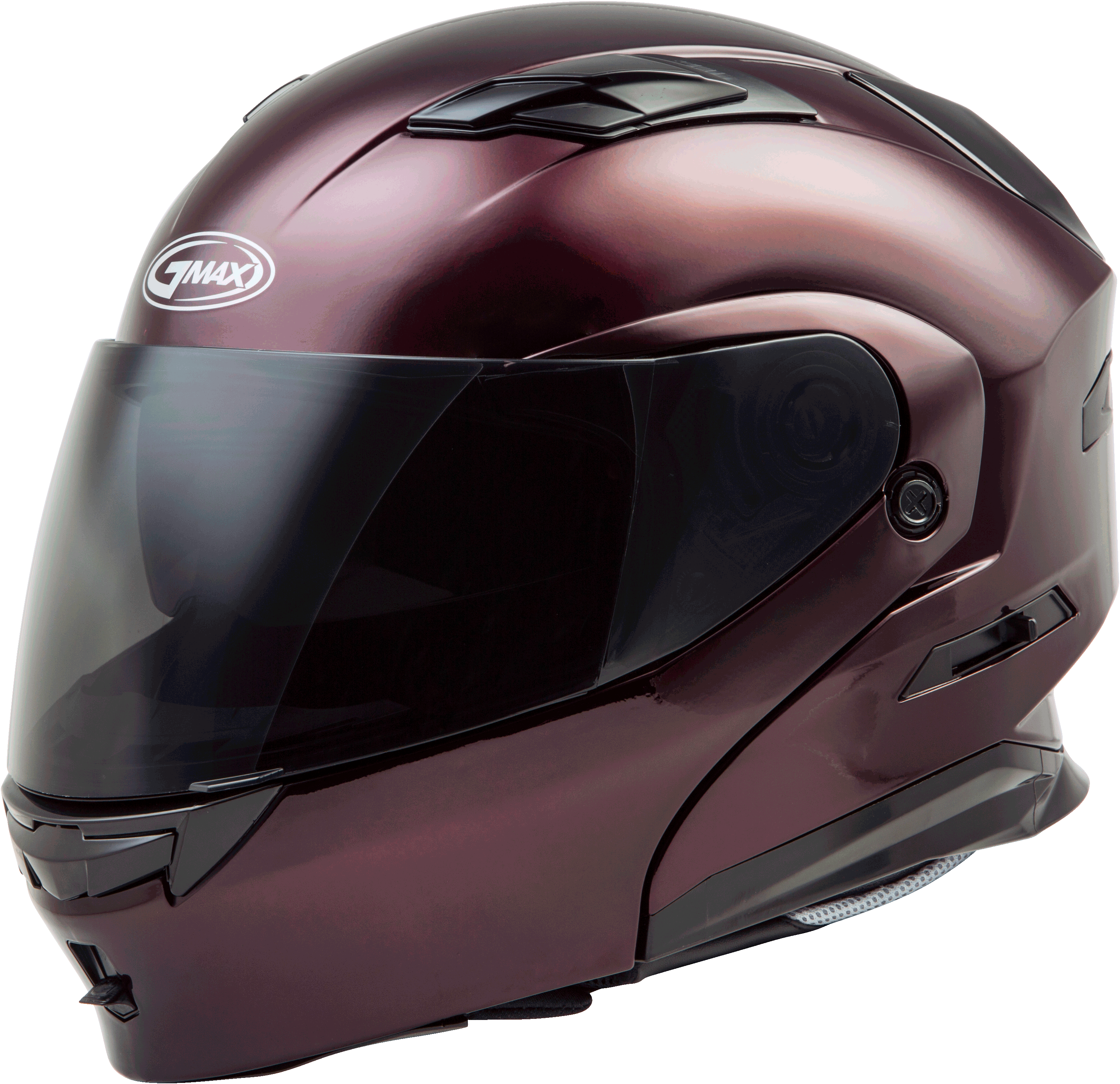 MD-01 MODULAR HELMET WINE RED SM