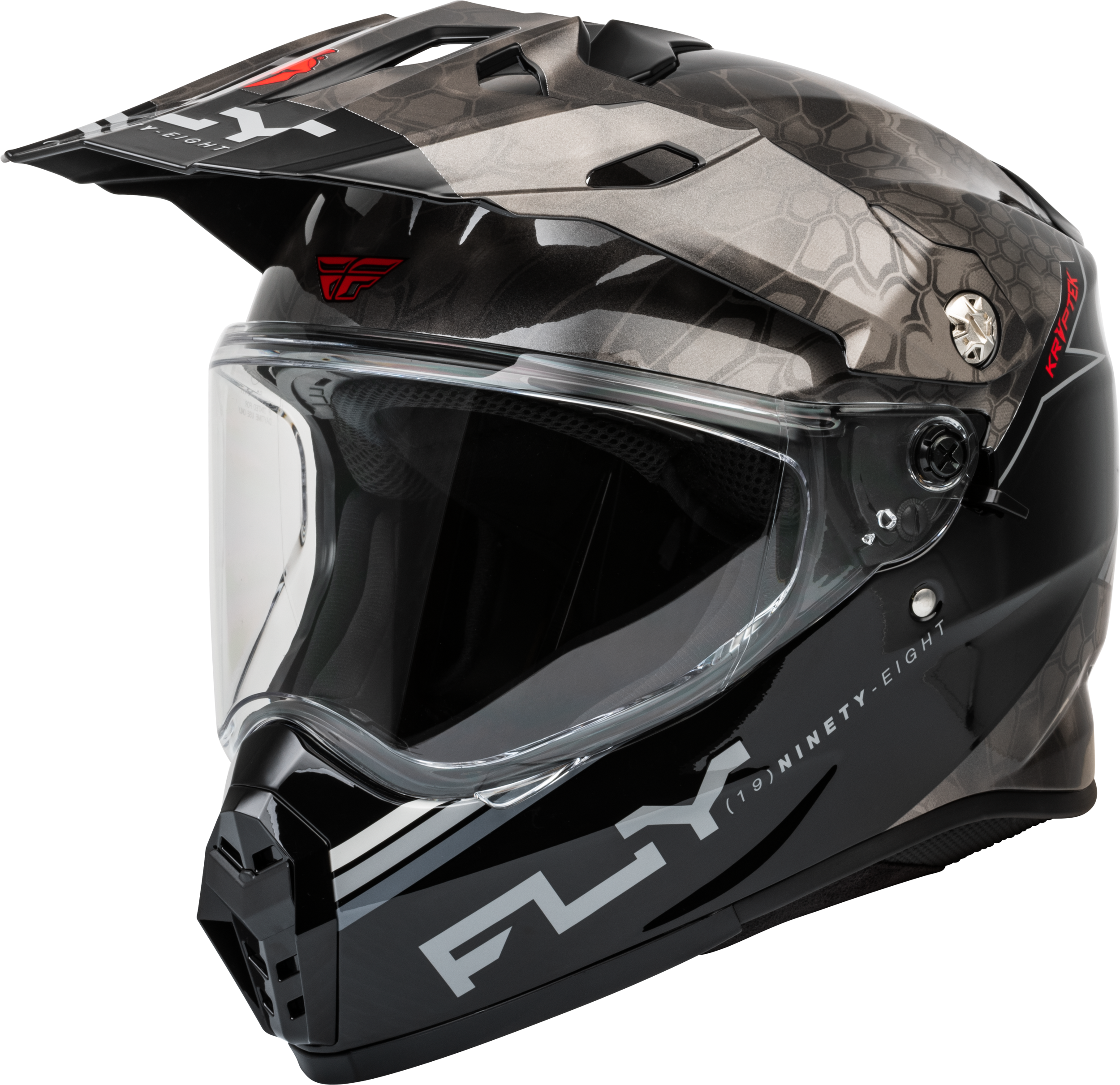 TREKKER KRYPTEK CONCEAL HELMET BLACK/GREY/WHITE XL