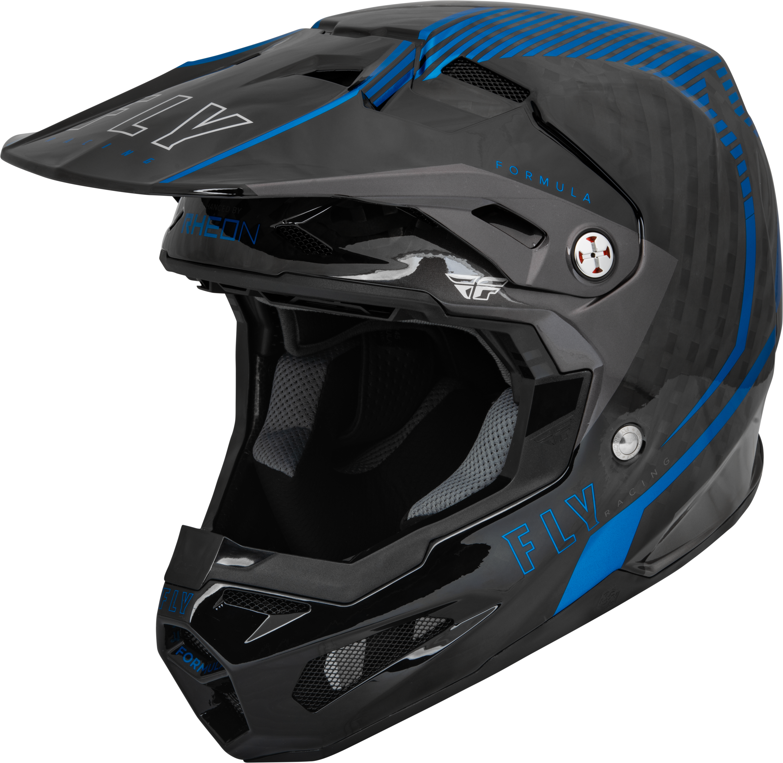 FORMULA CARBON TRACER HELMET BLUE/BLACK XL