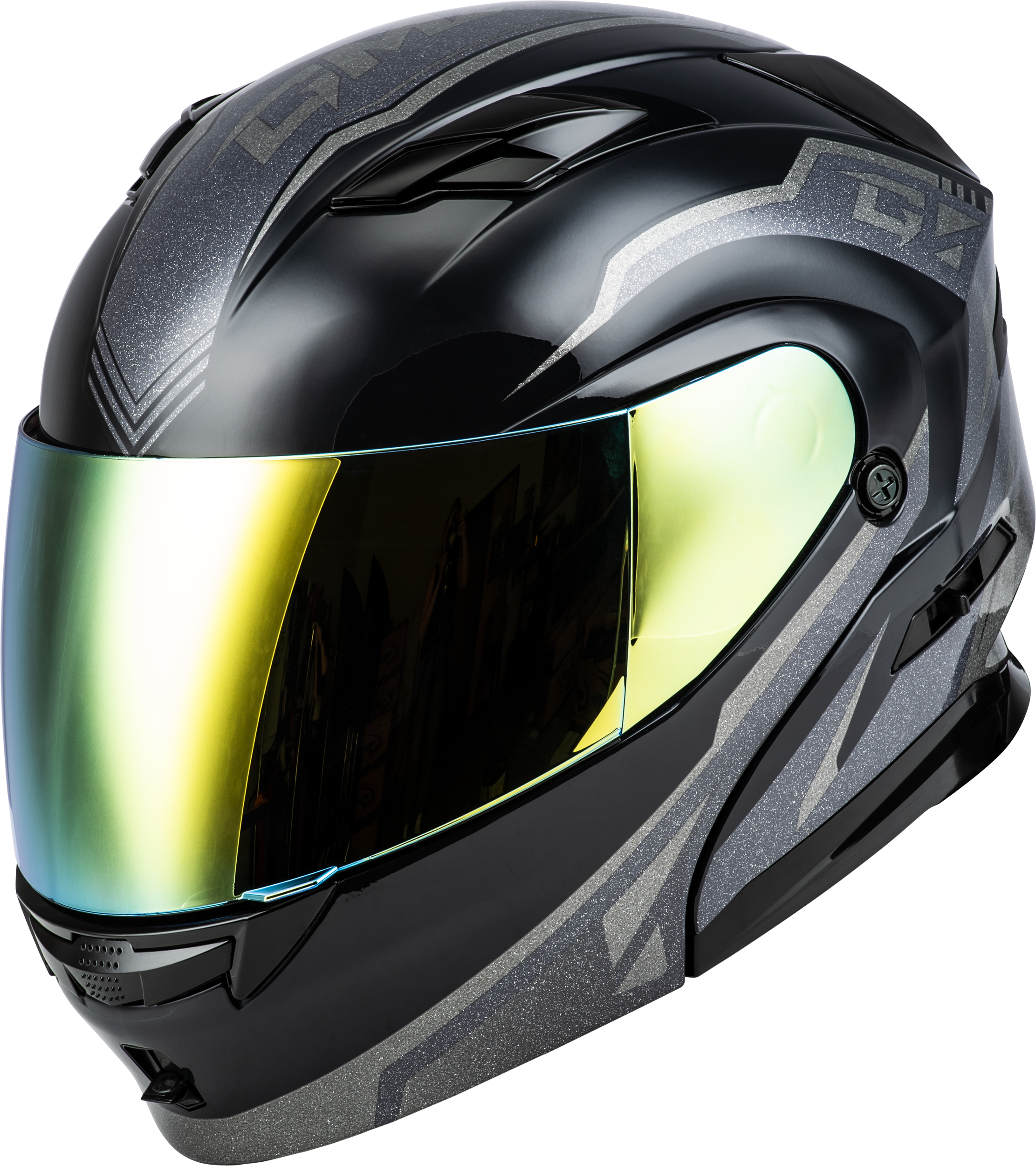 MD-01 VOLTA HELMET GREY/SILVER METALLIC MD