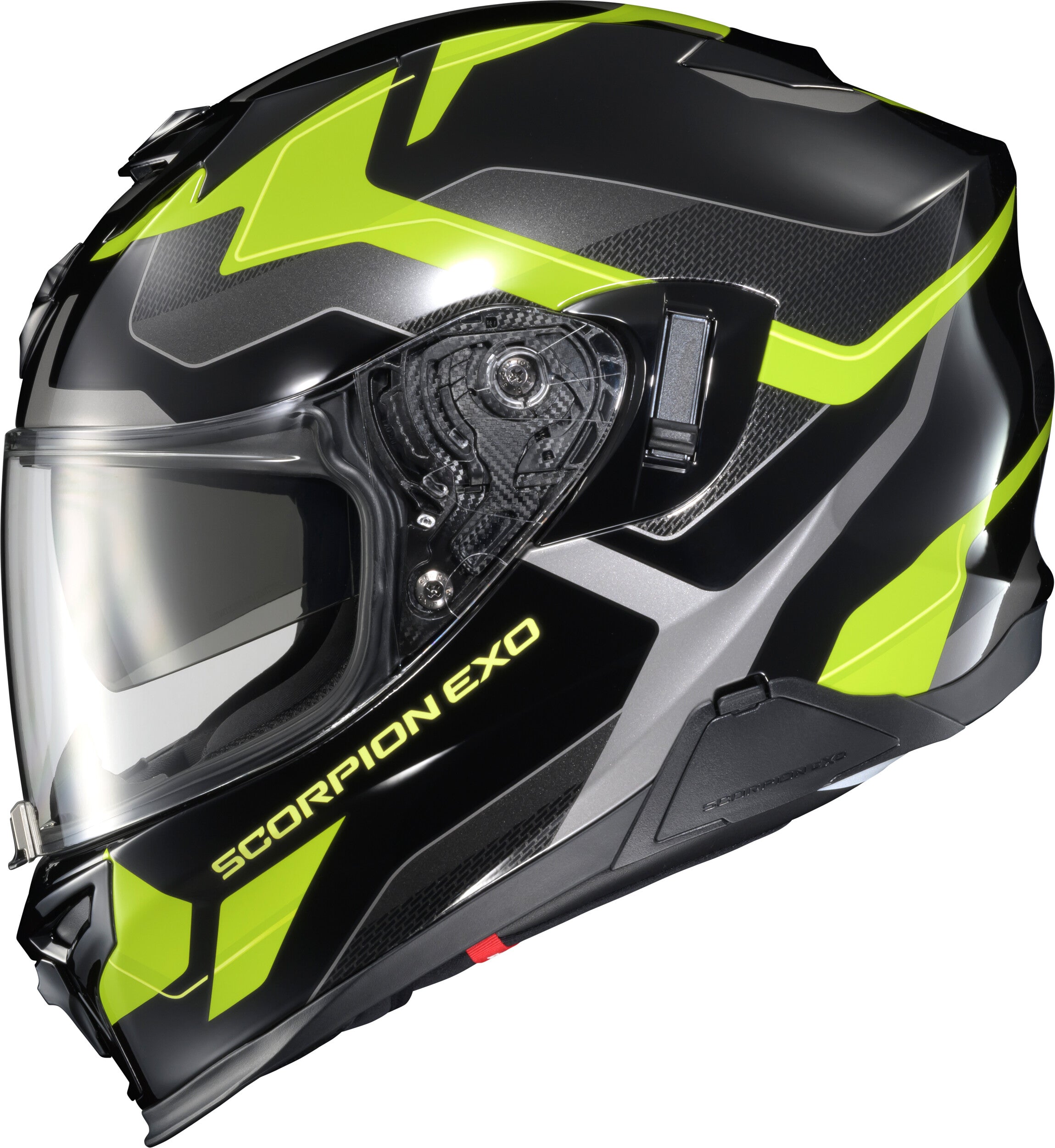 EXO-T520 FULL FACE HELMET ZUSE BLACK/HI-VIZ SM