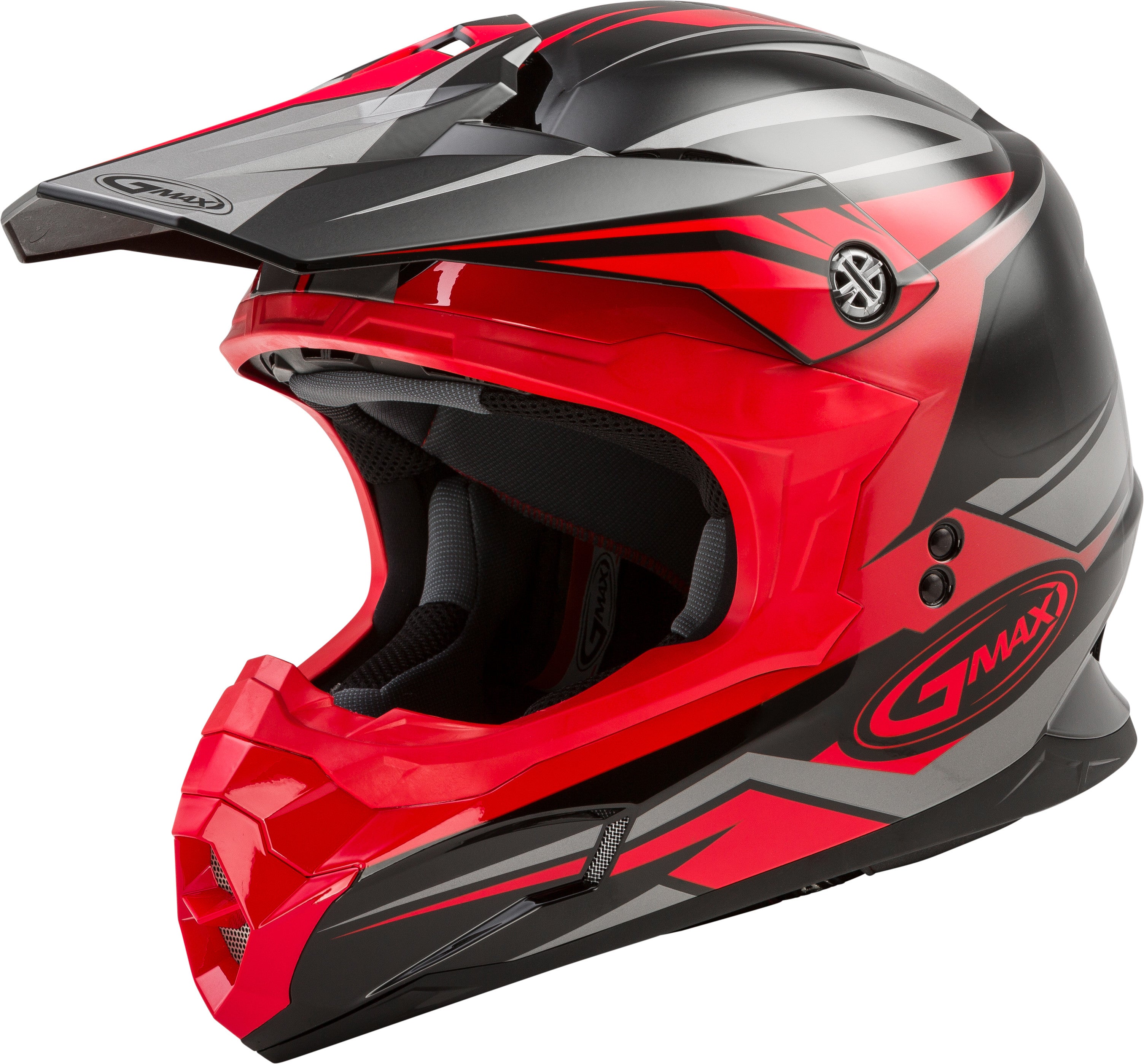 MX-86 OFF-ROAD REVOKE HELMET BLACK/RED XS