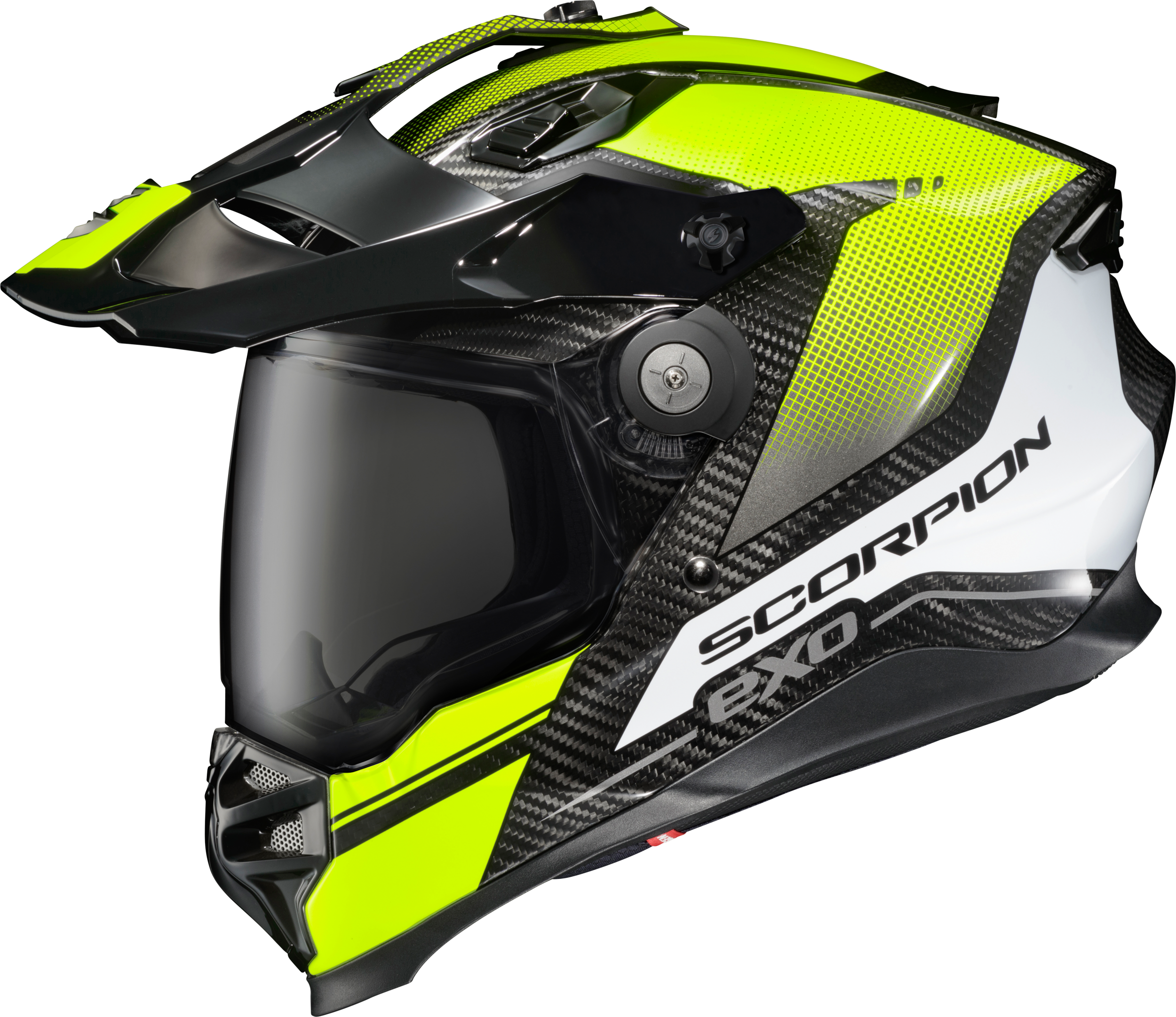 XT9000 CARBON FULL-FACE HELMET TRAILHEAD HI-VIS 2X
