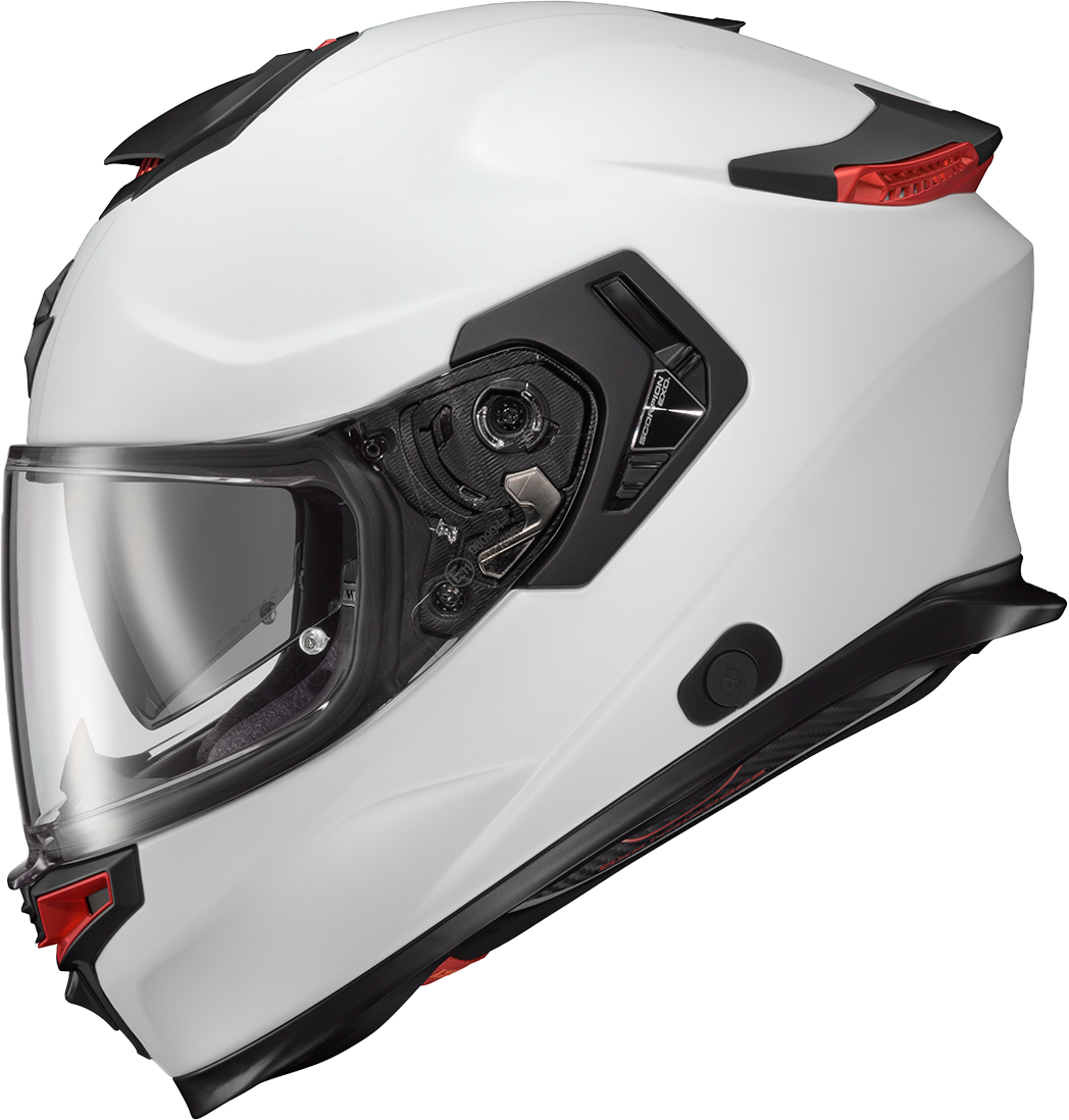 EXO-ECLIPSE FULL FACE HELMET MATTE PEARL WHITE LG