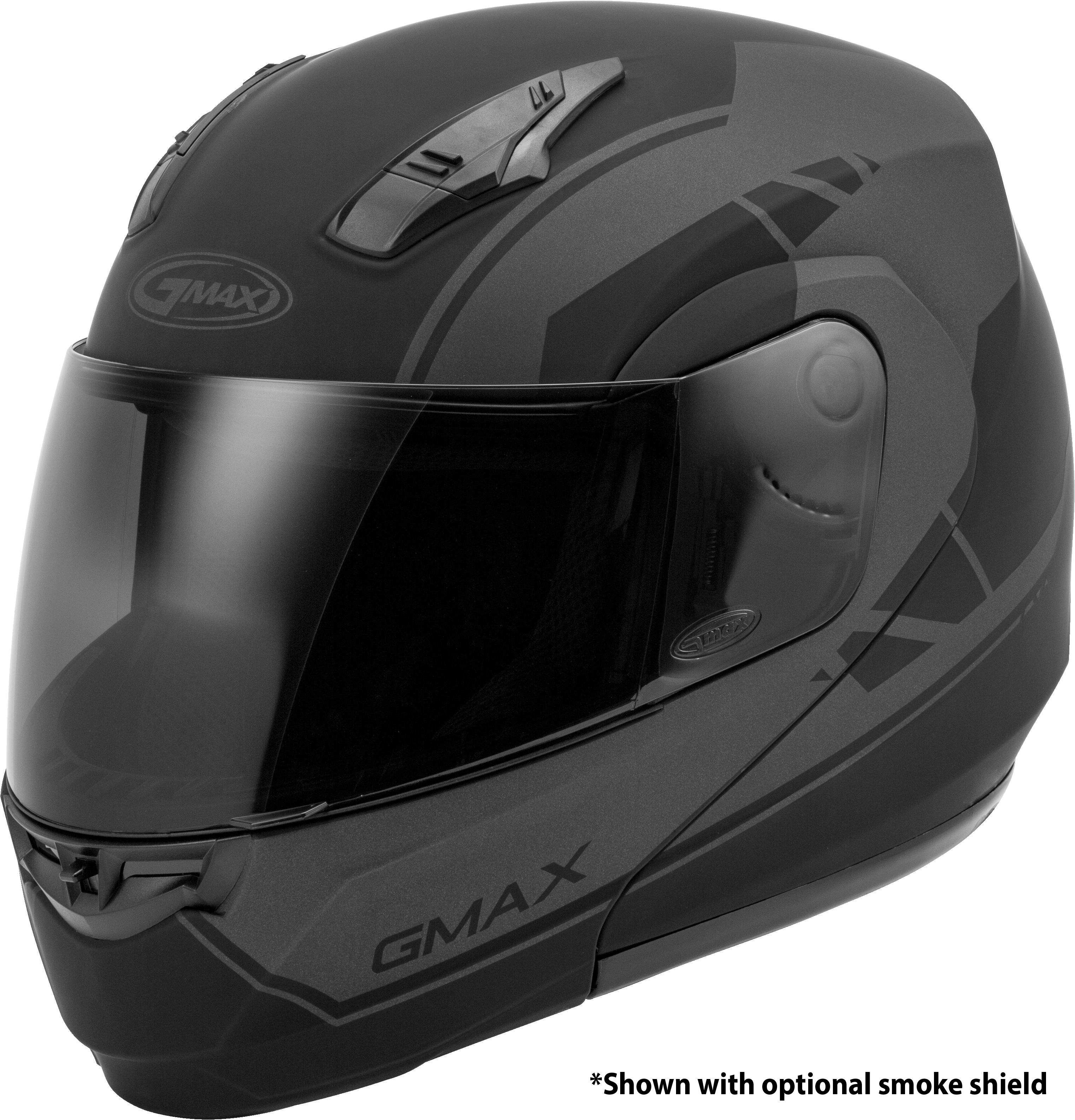 MD-04 MODULAR ARTICLE HELMET MATTE BLACK/GREY XL