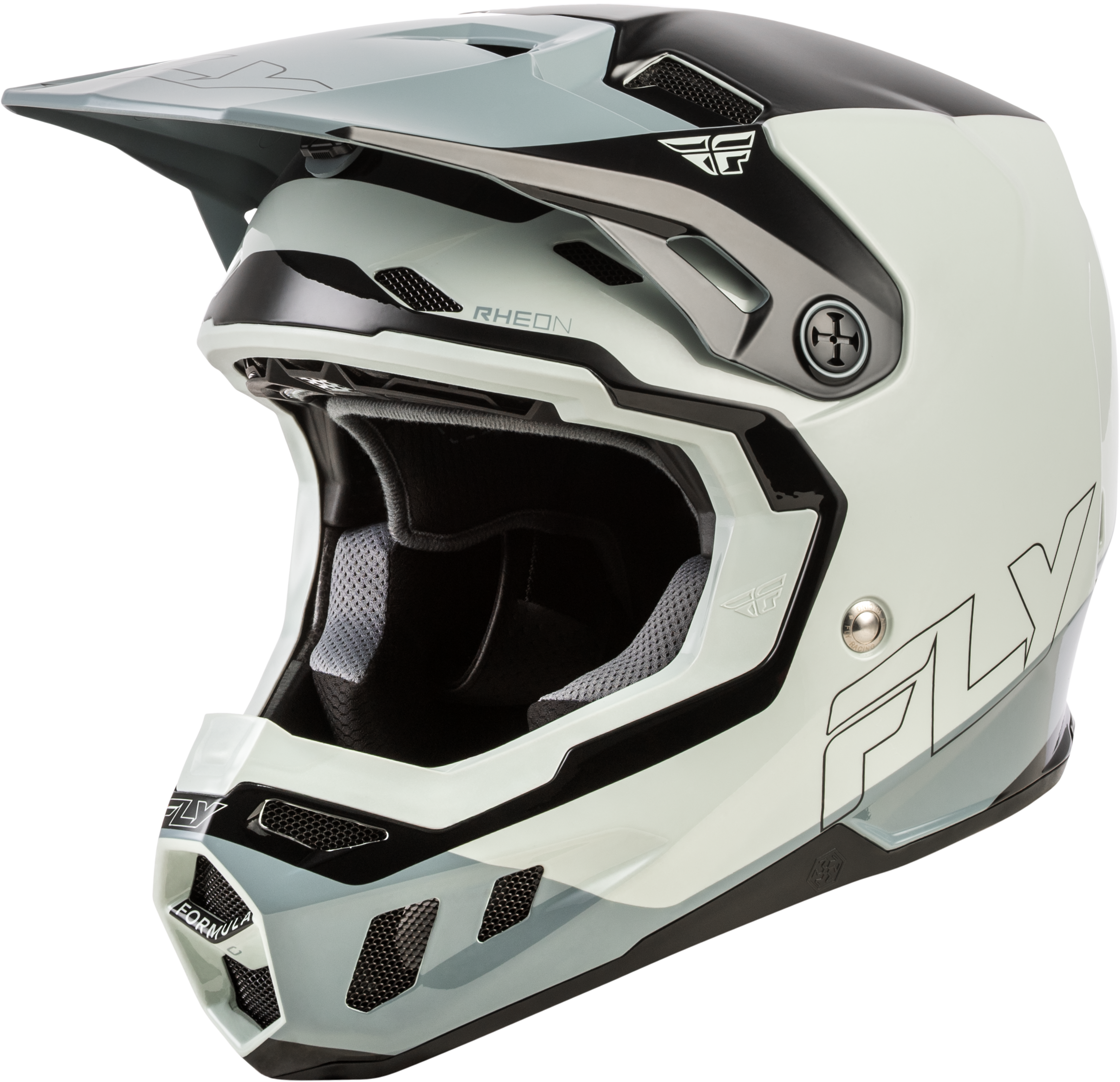 YOUTH FORMULA CC GLIDE HELMET GREY/LIGHT GREY/BLACK YL