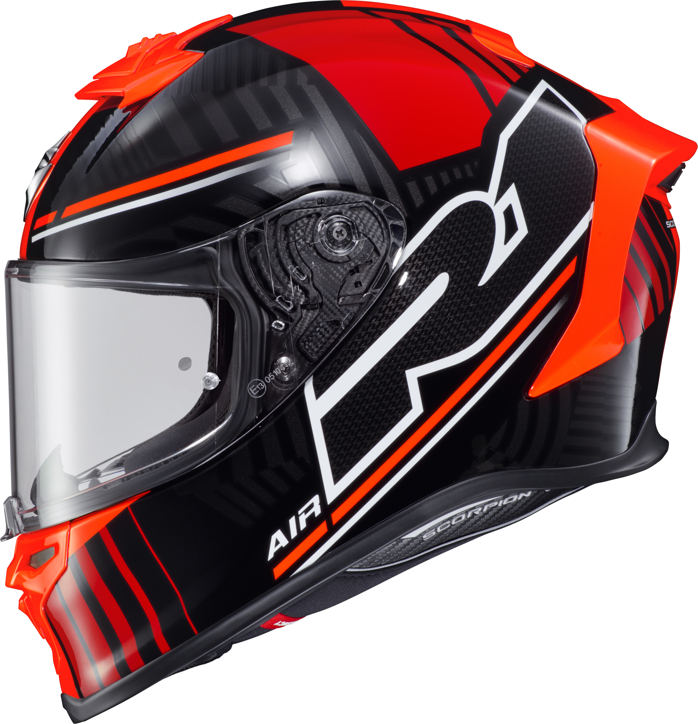 EXO-R1 AIR FULL FACE HELMET JUICE RED 3X