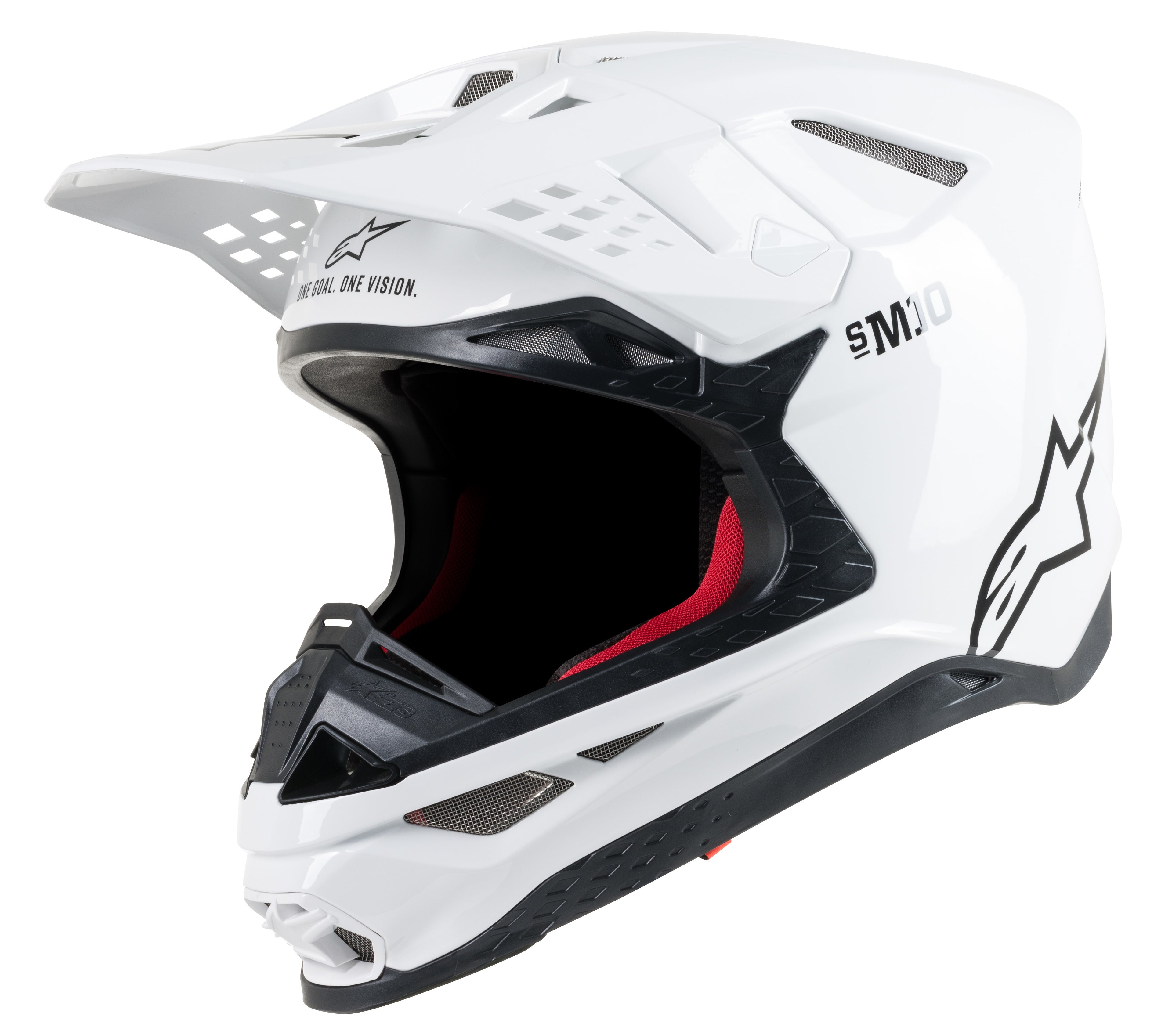 S.TECH S-M10 SOLID HELMET WHITE XL