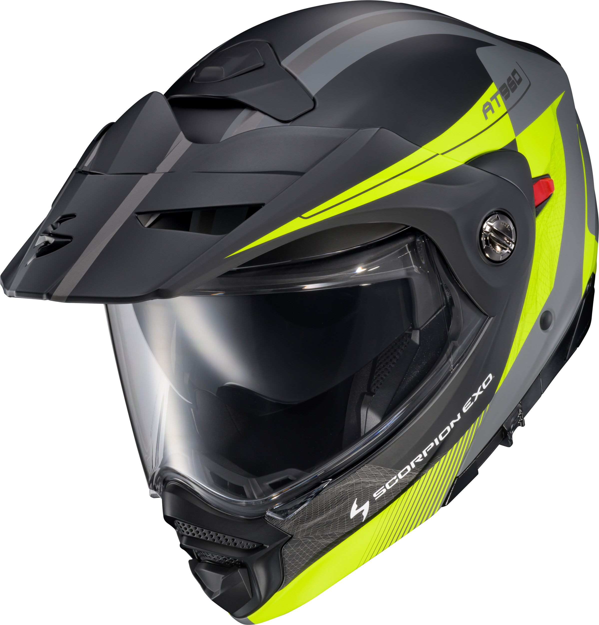 EXO-AT960 MODULAR HELMET TOPOGRAPHIC 2 HI-VIS/GREY SM