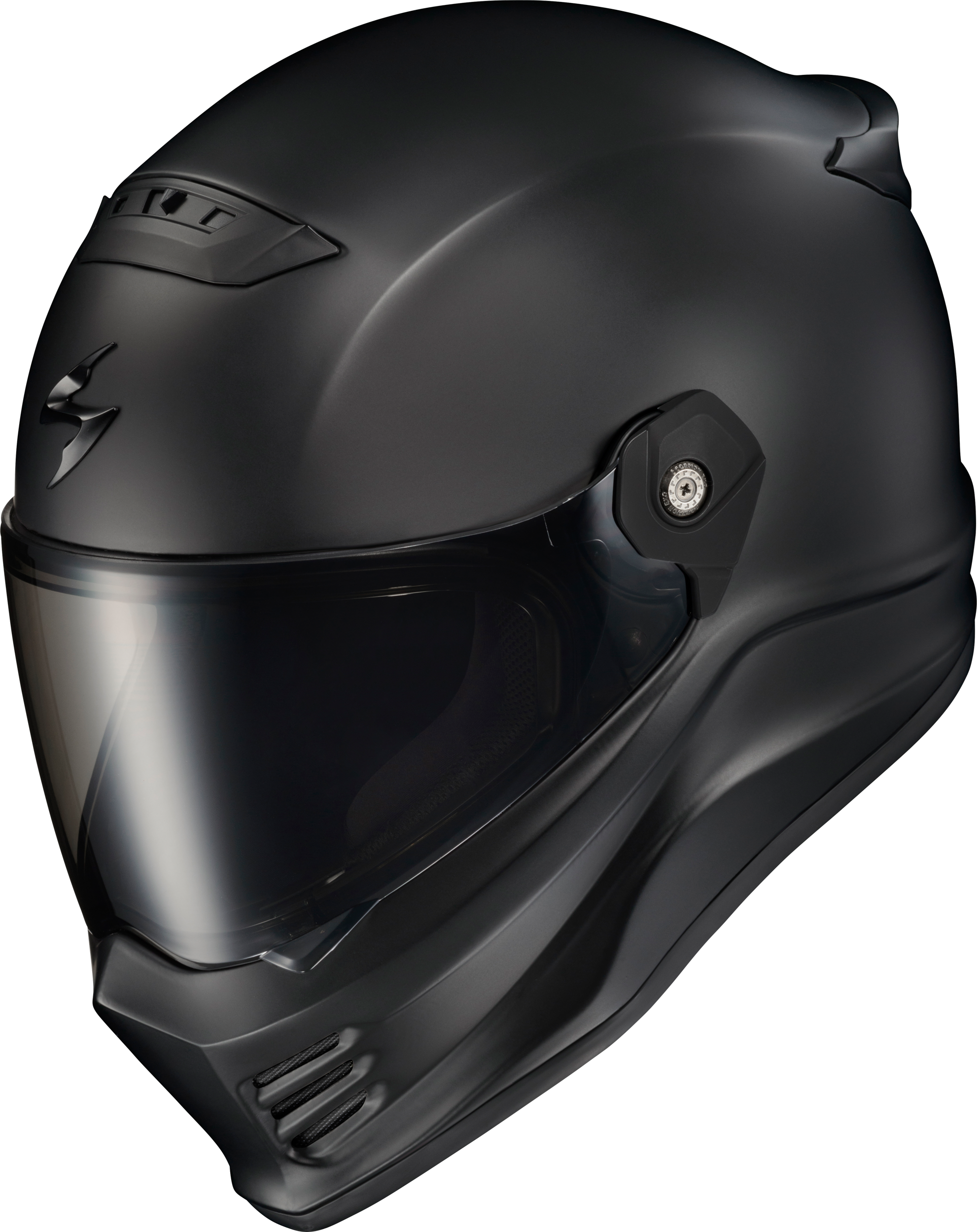 COVERT FX FULL FACE HELMET MATTE BLACK LG
