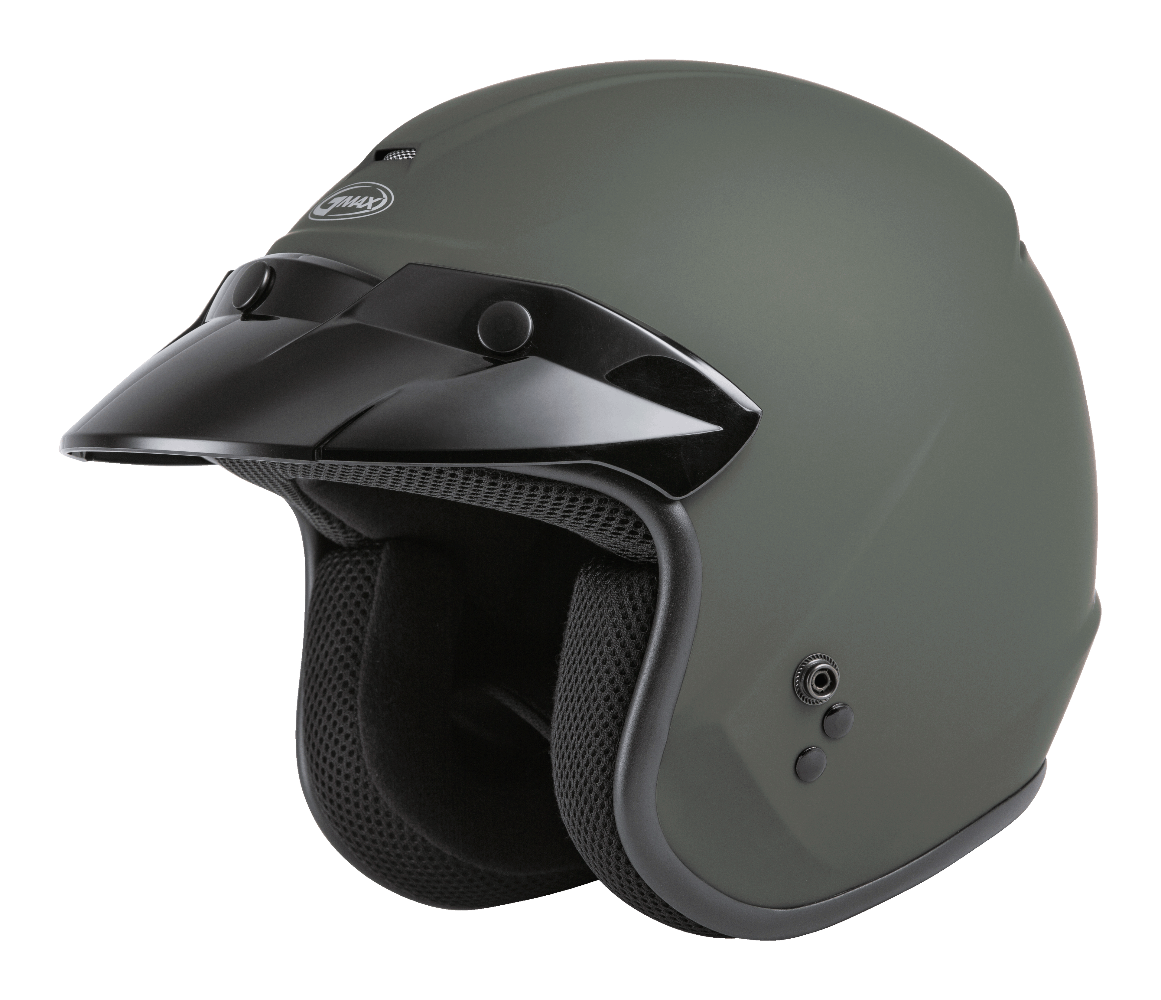 OF-2 OPEN-FACE HELMET MATTE GREEN MD