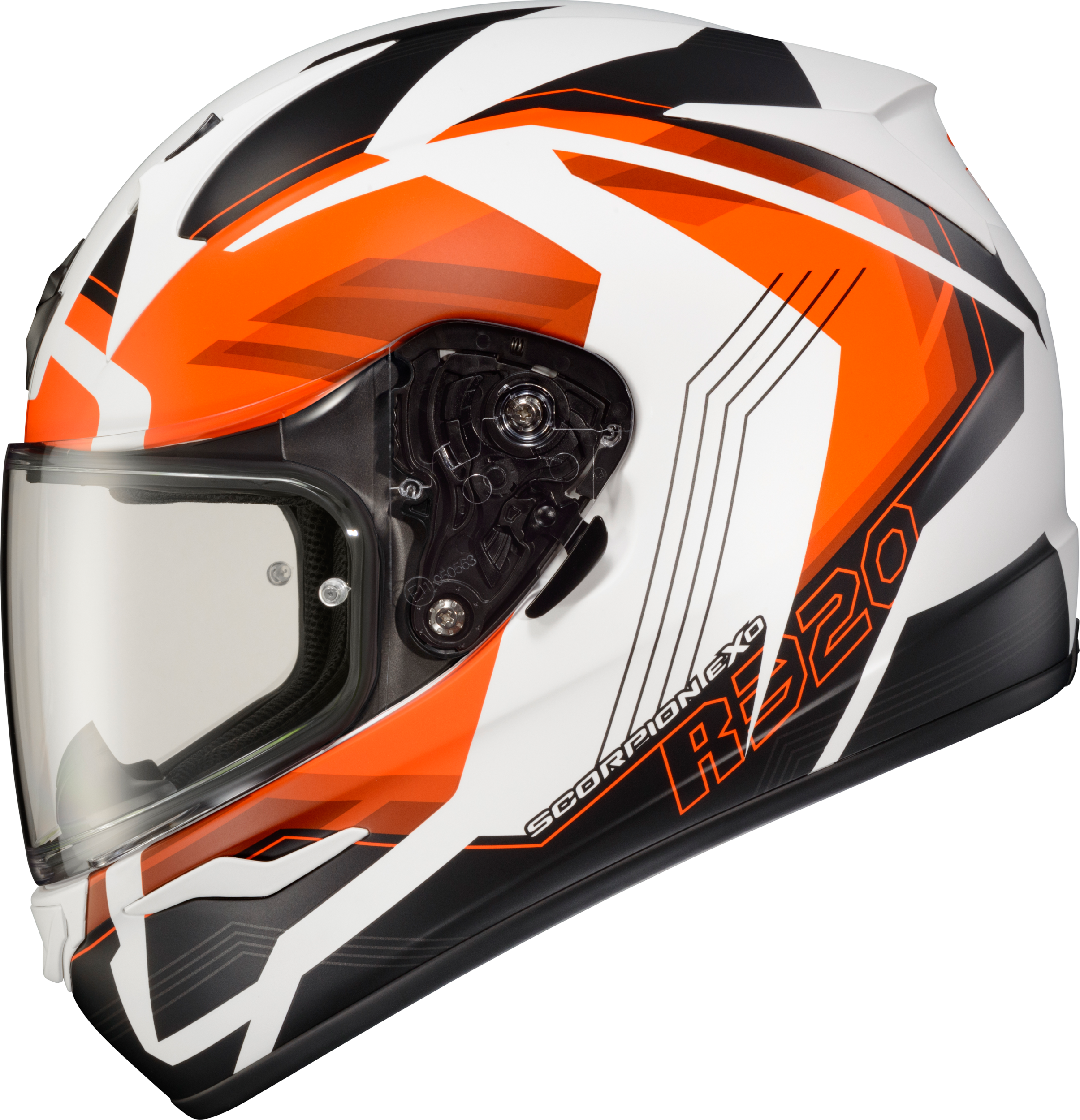 EXO-R320 FULL-FACE HELMET HUDSON ORANGE LG